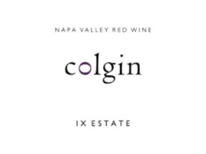 Colgin IX 2017 (3 x 750 ml); Square white label with black text