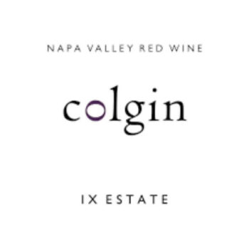 Colgin IX 2017 (3 x 750 ml); Square white label with black text