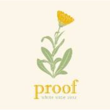 DeSante Proof 2019; A square label showing a yellow flower with green leaves