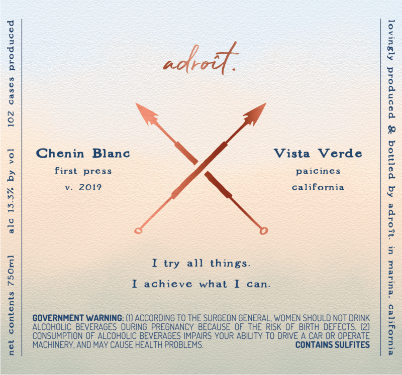 Adroit Chenin Blanc 2019 - Image 2