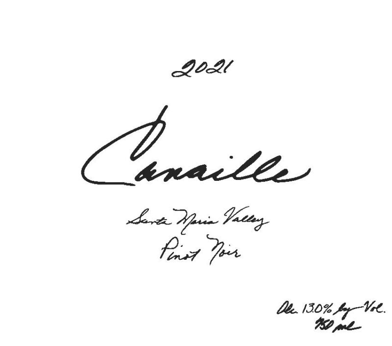 Canaille Pinot Noir Santa Maria Valley 2022