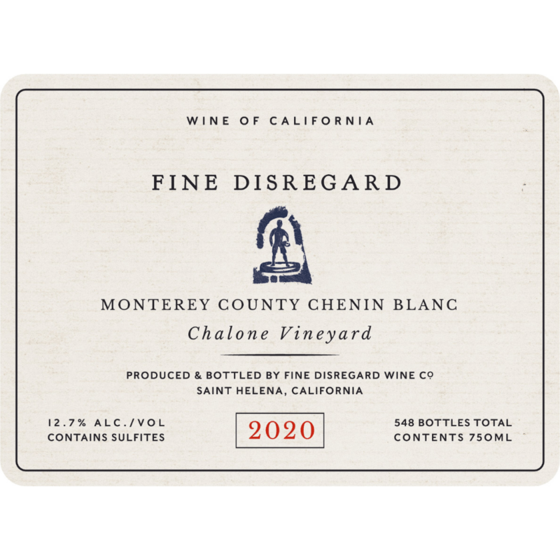 Fine Disregard Chalone Chenin Blanc 2020