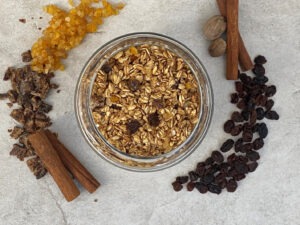 Hot Cross Bun Granola